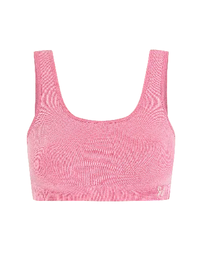 Nudea Women's The Tencel™ Seamless Crop Top- Rose Pink