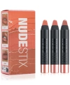 Nudestix Nude Natural Lips Mini Lip Kit In Nude Natural