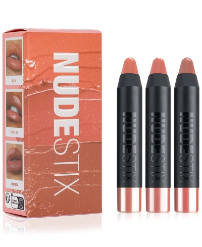 Nudestix 3-pc. Nude Lips Founders' Mini Lip Set In Nude Natural