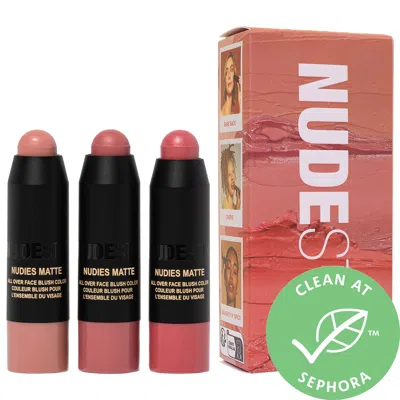 Nudestix Mini Pink Nude Blush 3 Pc Kit In Neutral