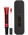 Nudestix Nude Plumping Lip Glace Nude Cherry 00 0.34 oz/ 10 ml In Nude Cherry 00