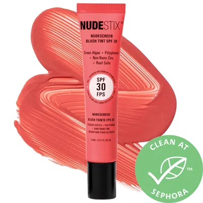 NUDESTIX NUDESCREEN BLUSH + LIP TINT SPF 30 STRAWBERRY SUNBURST 0.50 OZ