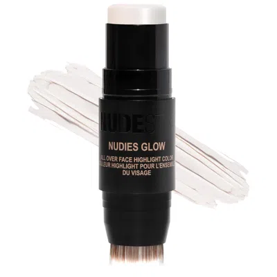 Nudestix Nudies Glow Cream Highlighter Stick Ice Ice Baby 0.28 oz/ 8 G