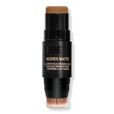 Nudestix Nudies Matte All Over Face Bronze Color - Sunkissed Tan In Brown