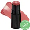 Nudestix Nudies Matte + Glow Core All Over Face Plumping Peptide Blush Peach Pearl 0.21 oz / 6 G