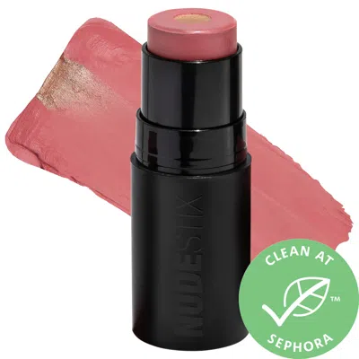 Nudestix Nudies Matte + Glow Core All Over Face Plumping Peptide Blush Pink Ice 0.21 oz / 6 G