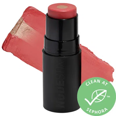 Nudestix Nudies Matte + Glow Core All Over Face Plumping Peptide Blush Sunset Gold 0.21 oz / 6 G