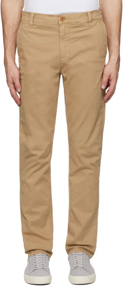 Nudie Jeans Beige Easy Alvin Trousers