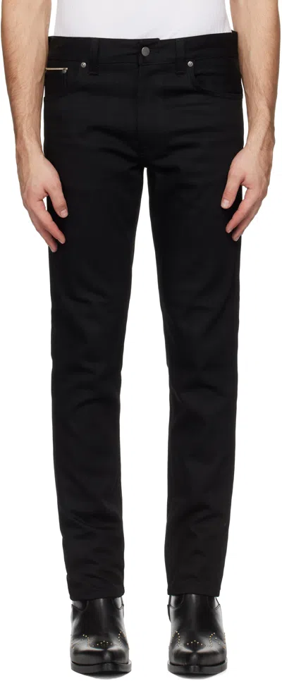 Nudie Jeans Lean Dean Dry Black Selvage