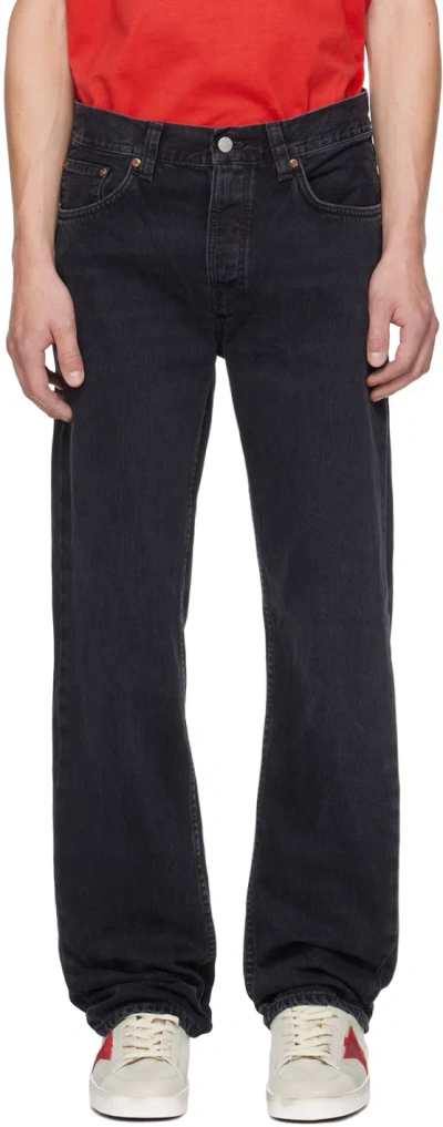 Nudie Jeans Black Rad Rufus Jeans