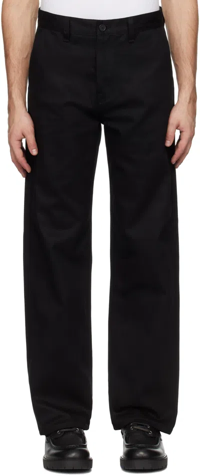 Nudie Jeans Black Tuff Tony Trousers