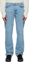 Nudie Jeans Blue Rad Rufus Jeans In Desert Light Blue