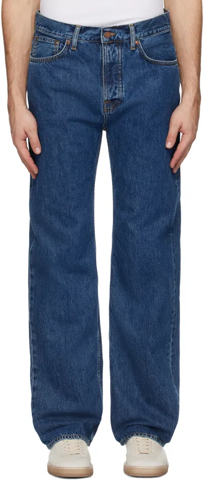 Nudie Jeans Blue Tuff Tony Jeans