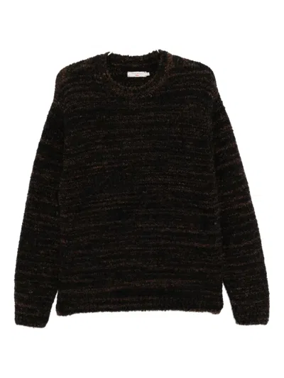 Nudie Jeans Bucle Gurra Jumper In Brown