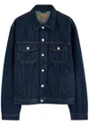Nudie Jeans Danny 40s Redcast Denim Jacket In Dark Blue