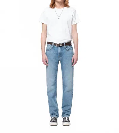 Nudie Jeans Gritty Jackson Jeans In Blue Rebel In White