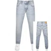 NUDIE JEANS NUDIE JEANS GRITTY JACKSON LIGHT WASH JEANS BLUE