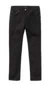 Nudie Jeans Lean Dean Jeans Everblack In Black