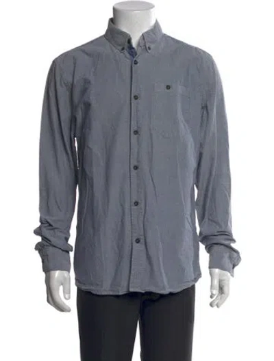 Pre-owned Nudie Jeans Long Sleeve Shirt In Gray