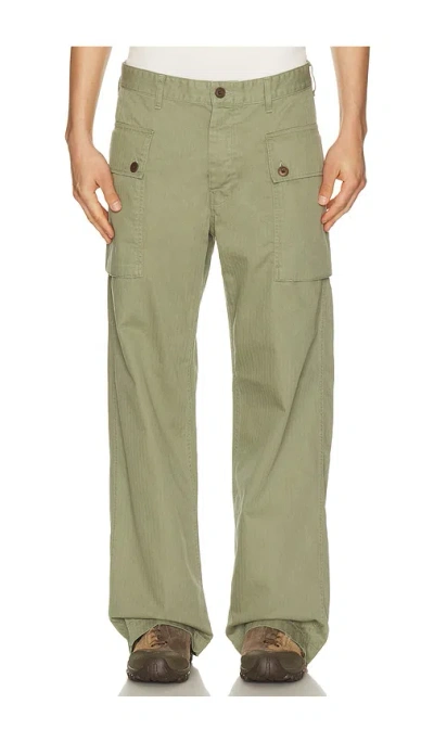 Nudie Jeans Loud Larry Pants In Green