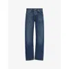 Nudie Jeans Nudie Rad Rufus High Waist Straight Leg Jeans