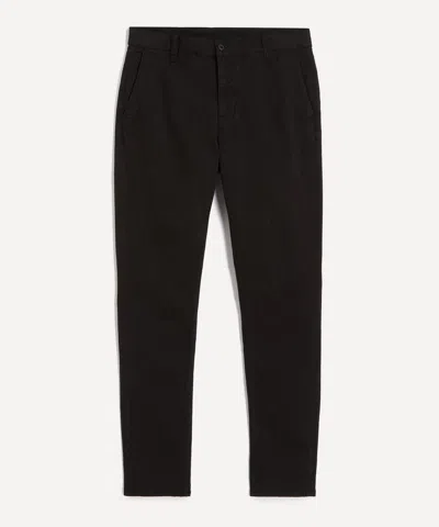 Nudie Jeans Mens Easy Alvin Black Chino Trousers