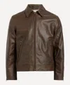 Nudie Jeans Mens Eddy Rider Leather Jacket