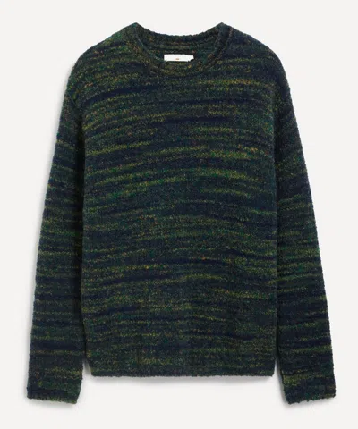 Nudie Jeans Mens Gurra Boucle Knit Wool Jumper