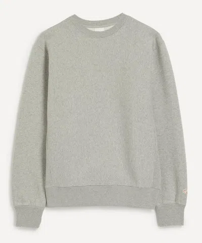 Nudie Jeans Mens Hasse Crew Neck Sweatshirt In Gray