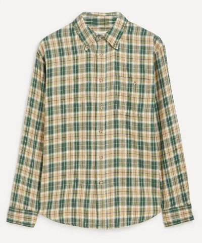 Nudie Jeans Mens Julian Farmers Check Shirt