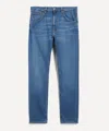 Nudie Jeans Mens Lean Dean Jeans In Broken Spirit In Blue