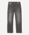 Nudie Jeans Mens Rad Rufus Jeans In Grey Crosshatch In Gray