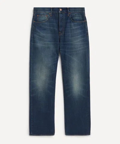 Nudie Jeans Mens Tuff Tony Wide Leg 00s Wash Jeans