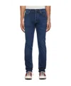 Nudie Jeans Mid-waist Jeans In Blue