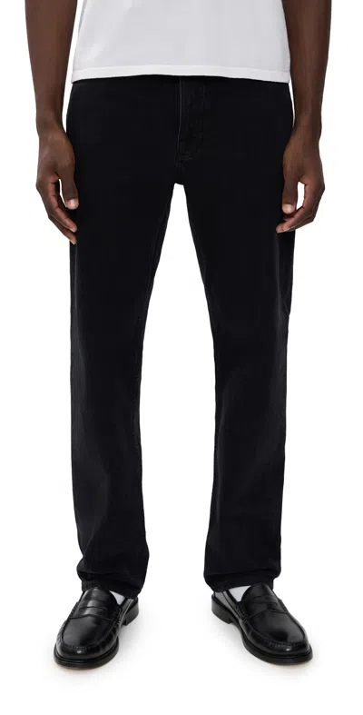 Nudie Jeans Rad Rufus Relaxed Straight Jeans Black Vintage