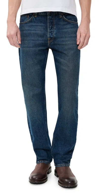 Nudie Jeans Rad Rufus Relaxed Straight Jeans Blue Soil