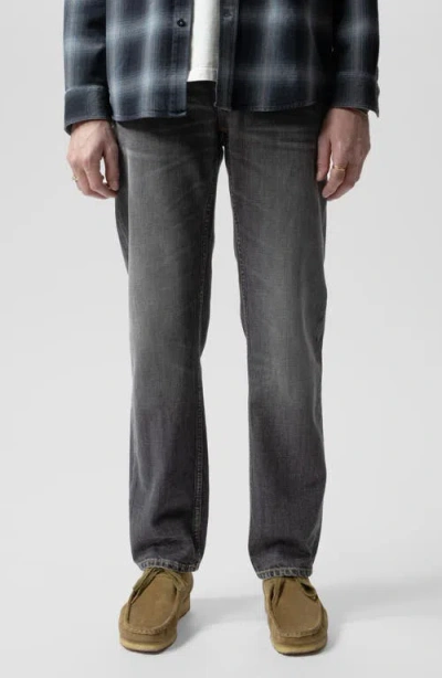 Nudie Jeans Rad Rufus Straight Leg Jeans In Gray