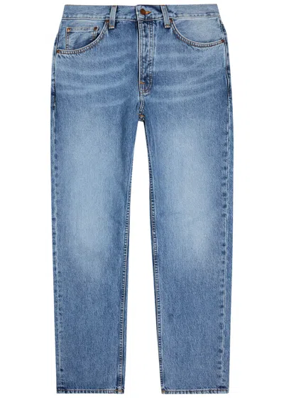 Nudie Jeans Rad Rufus Straight-leg Jeans In Blue
