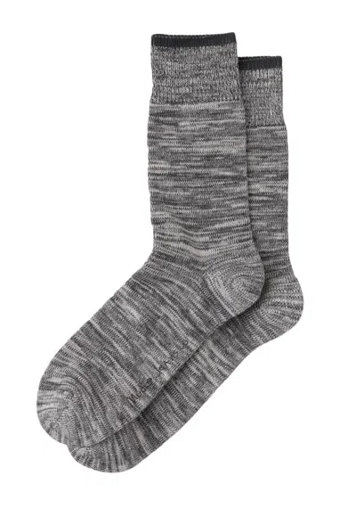 Nudie Jeans Rasmusson Multi Yarn Socks Dark Grey