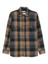Nudie Jeans Robban Plaid Long-sleeve Shirt In Multi