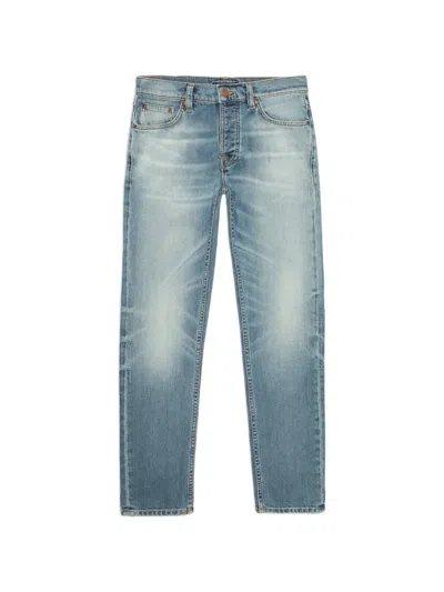 Nudie Jeans Solid Ollie Jeans In Blue
