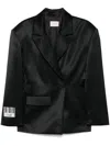 Nué Barcode Blazer In Black