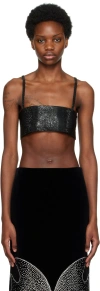 Nué Charlotte Top Topwear In Midnight Black
