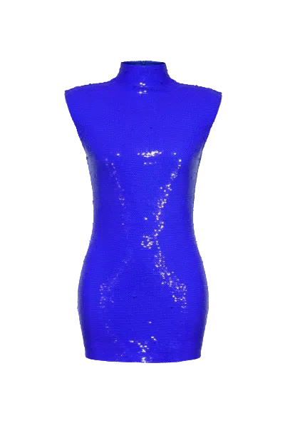 Nué Bodycon Dress In Blue