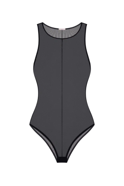 Nué Cleo Bodysuit In Black