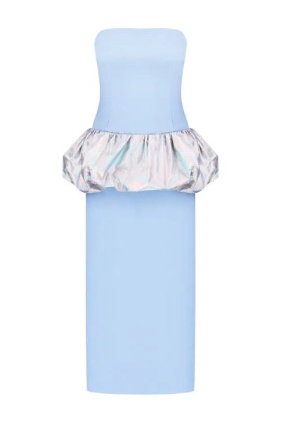 Nué Delphine Dress In Blue