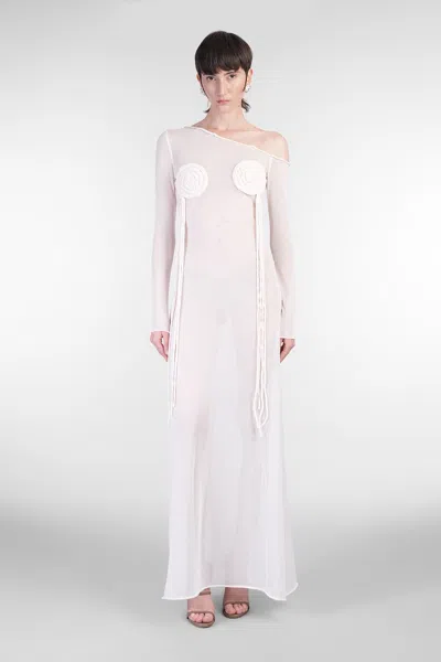 Nué Hydra Dress Woman In Rose-pink Cotton