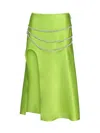 Nué Laetitia Skirt In Lime Green