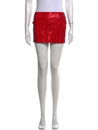 Pre-owned Nué Mini Skirt W/ Tags In Neutrals