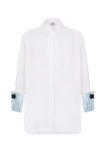Nué Mirror Shirt In White